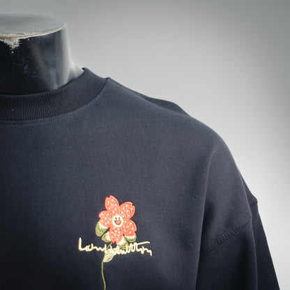 Louis 25fw embroidered sweatshirt