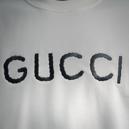 Guc 25fw embroidered sweatshirt