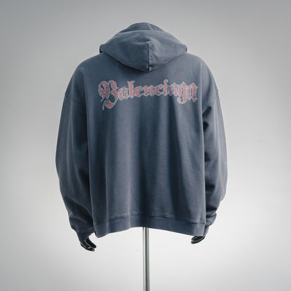 Balen 25fw printed hoodie