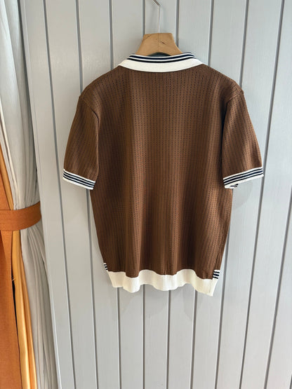 Loro 25fw jacquard t-shirt