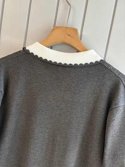 Loro 25fw jacquard t-shirt