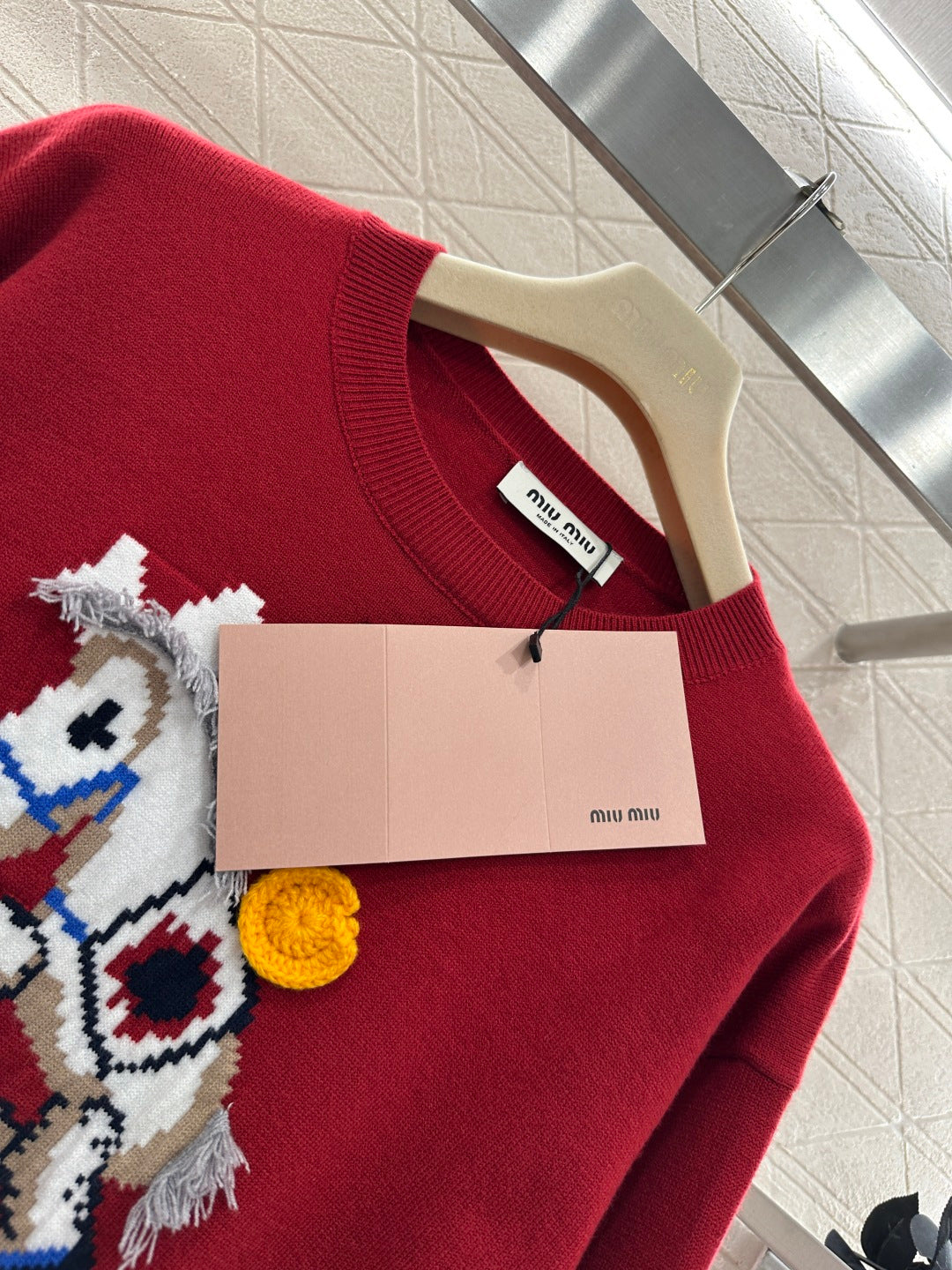 Jacquard Horse-Year Knit Sweater