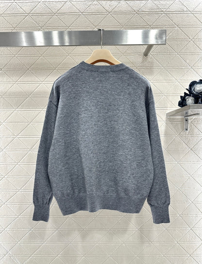 Jacquard Horse-Year Knit Sweater