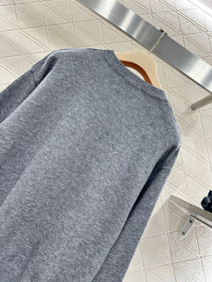 Jacquard Horse-Year Knit Sweater