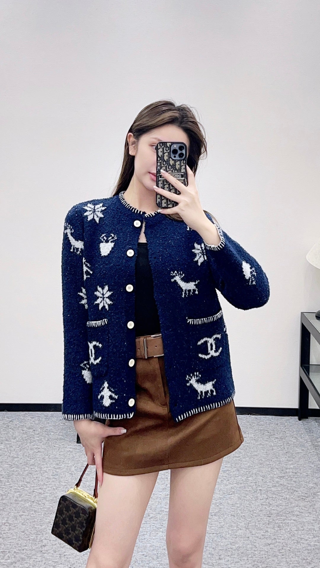 Cashmere Knit Cardigan