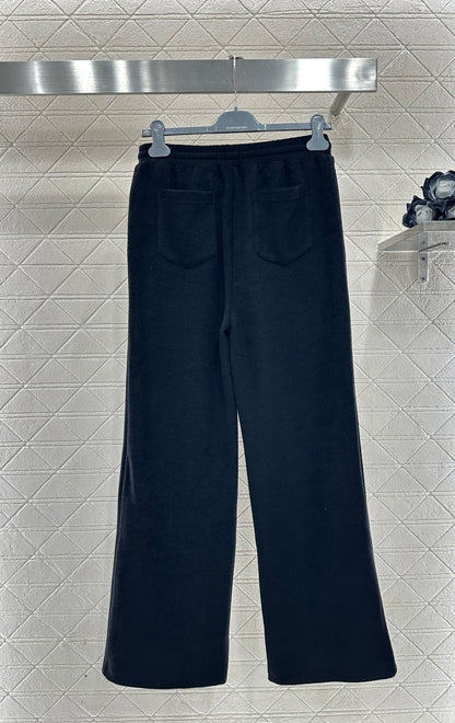 Hooded Drawstring Jacket and Pants Set