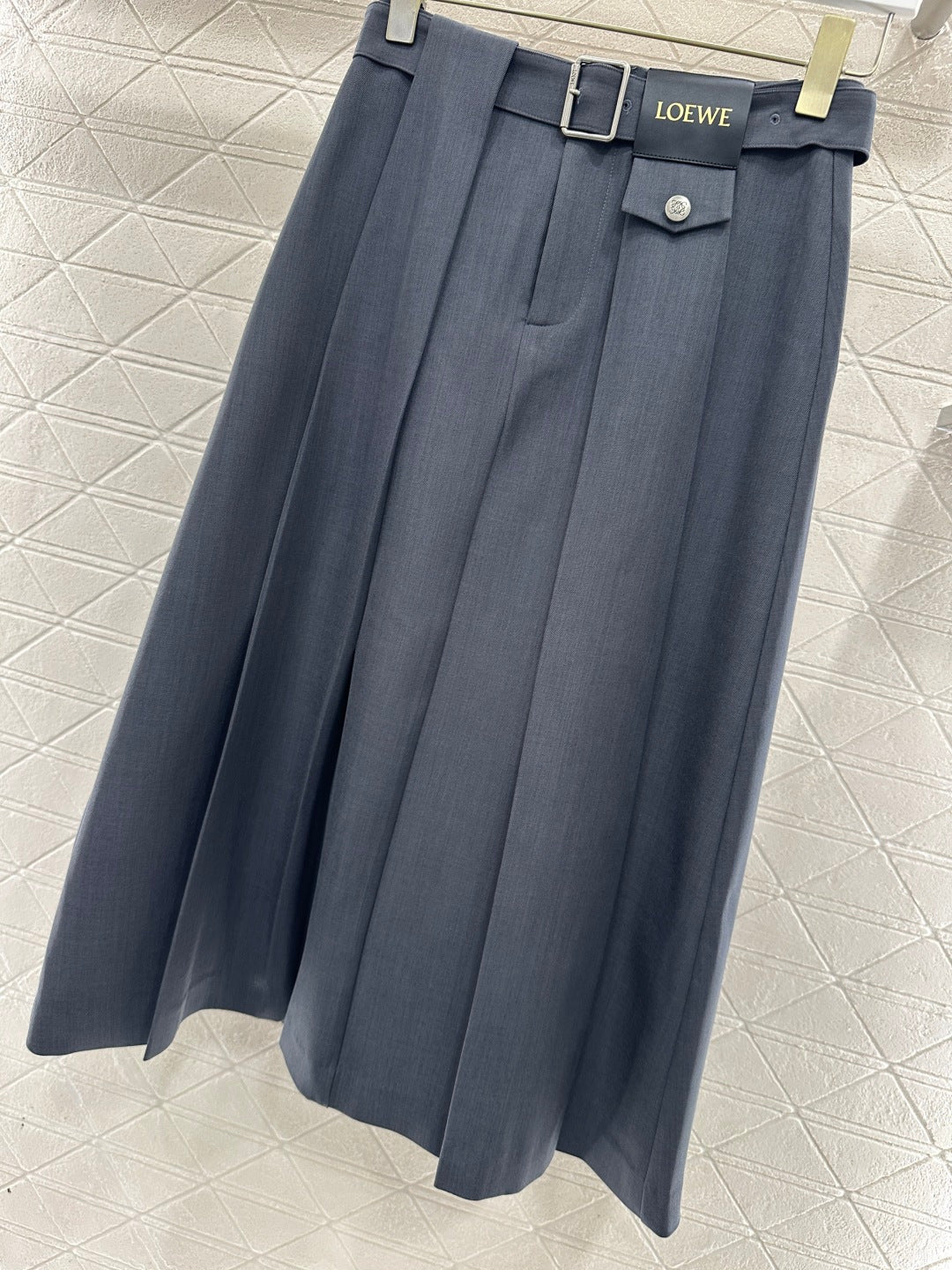 Hooded Color-Blocked Zipper Mini Skirt