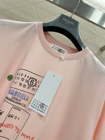 Round-Neck Printed Logo Short-Sleeve T-Shirt