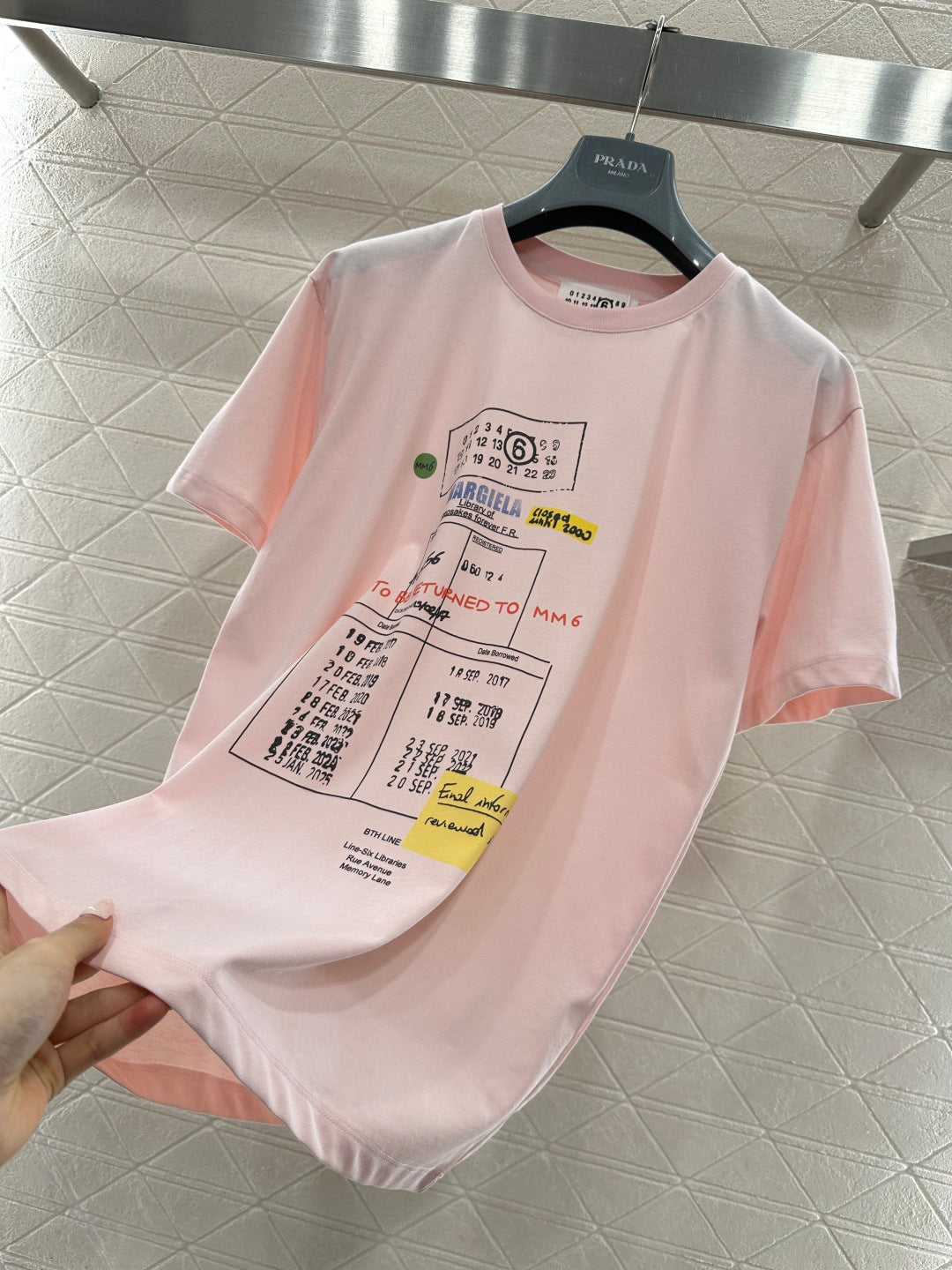 Round-Neck Printed Logo Short-Sleeve T-Shirt