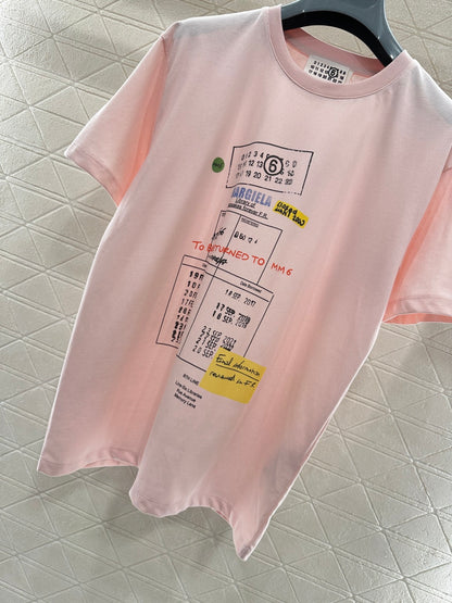 Round-Neck Printed Logo Short-Sleeve T-Shirt
