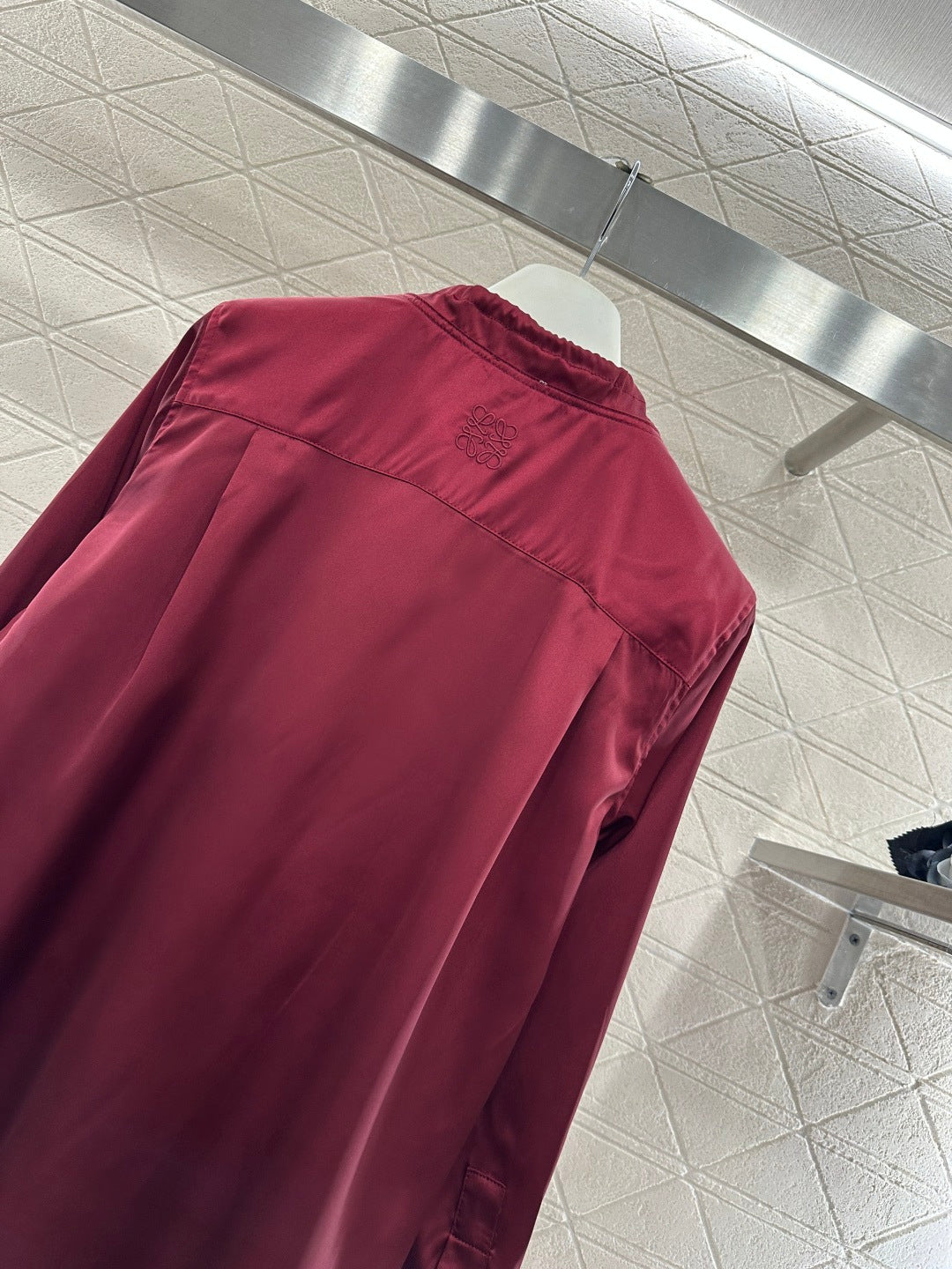 Satin Drawstring Shirt
