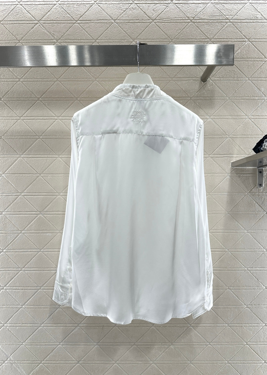 Satin Drawstring Shirt