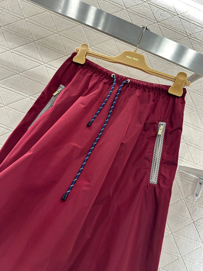 Lapel Vest and Skirt Set