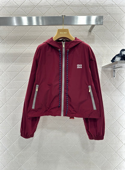 Hooded Jacket and Shorts Set