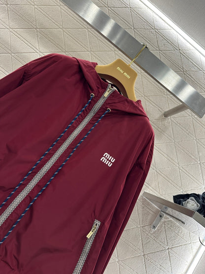 Hooded Jacket and Shorts Set