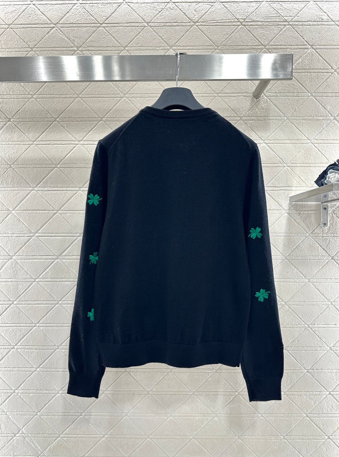 Embroidered Knit Cardigan
