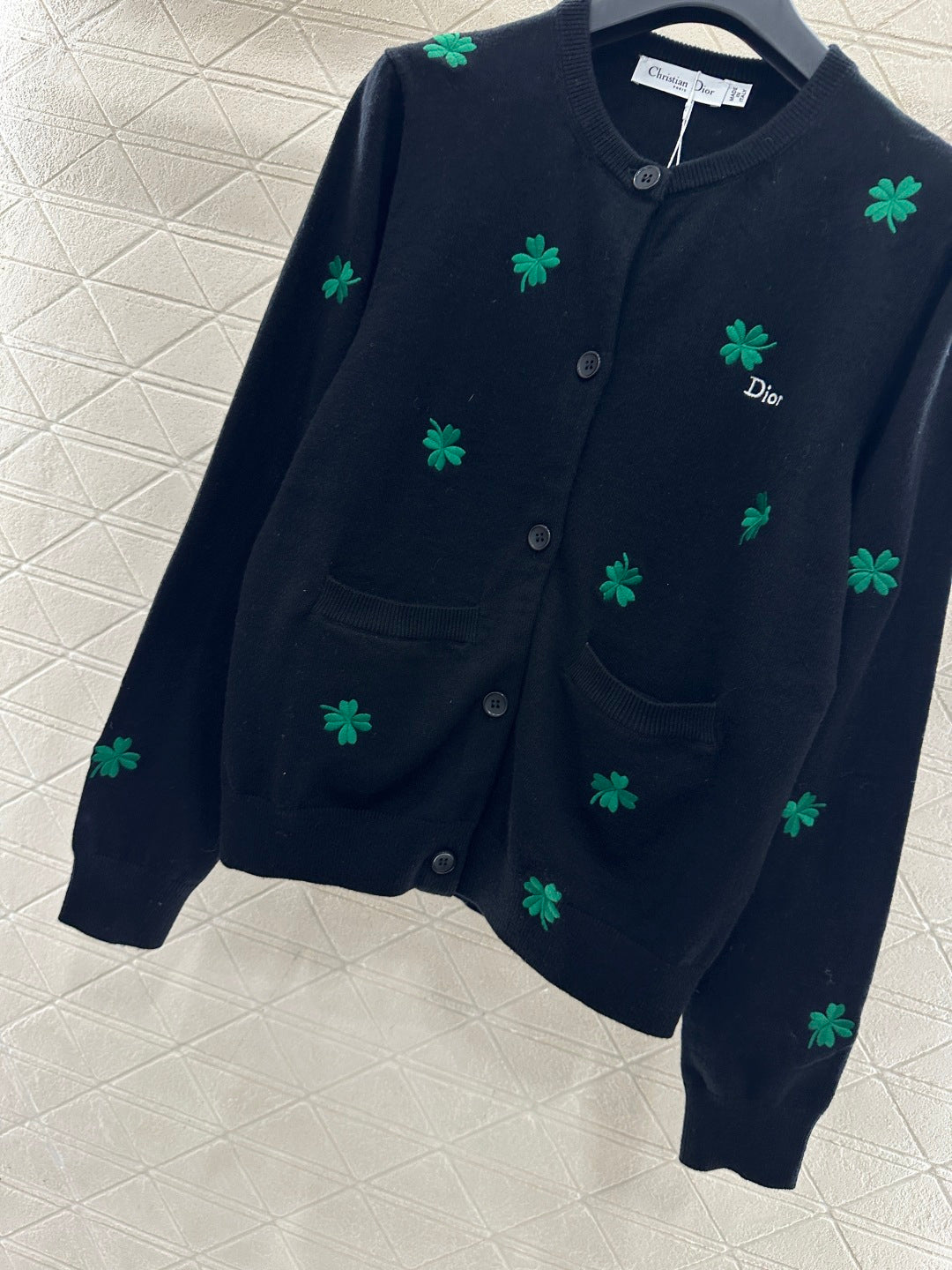 Embroidered Knit Cardigan