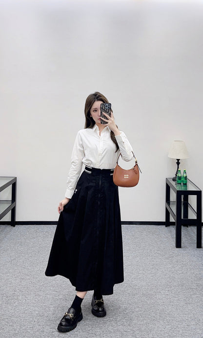 Workwear Umbrella Skirt