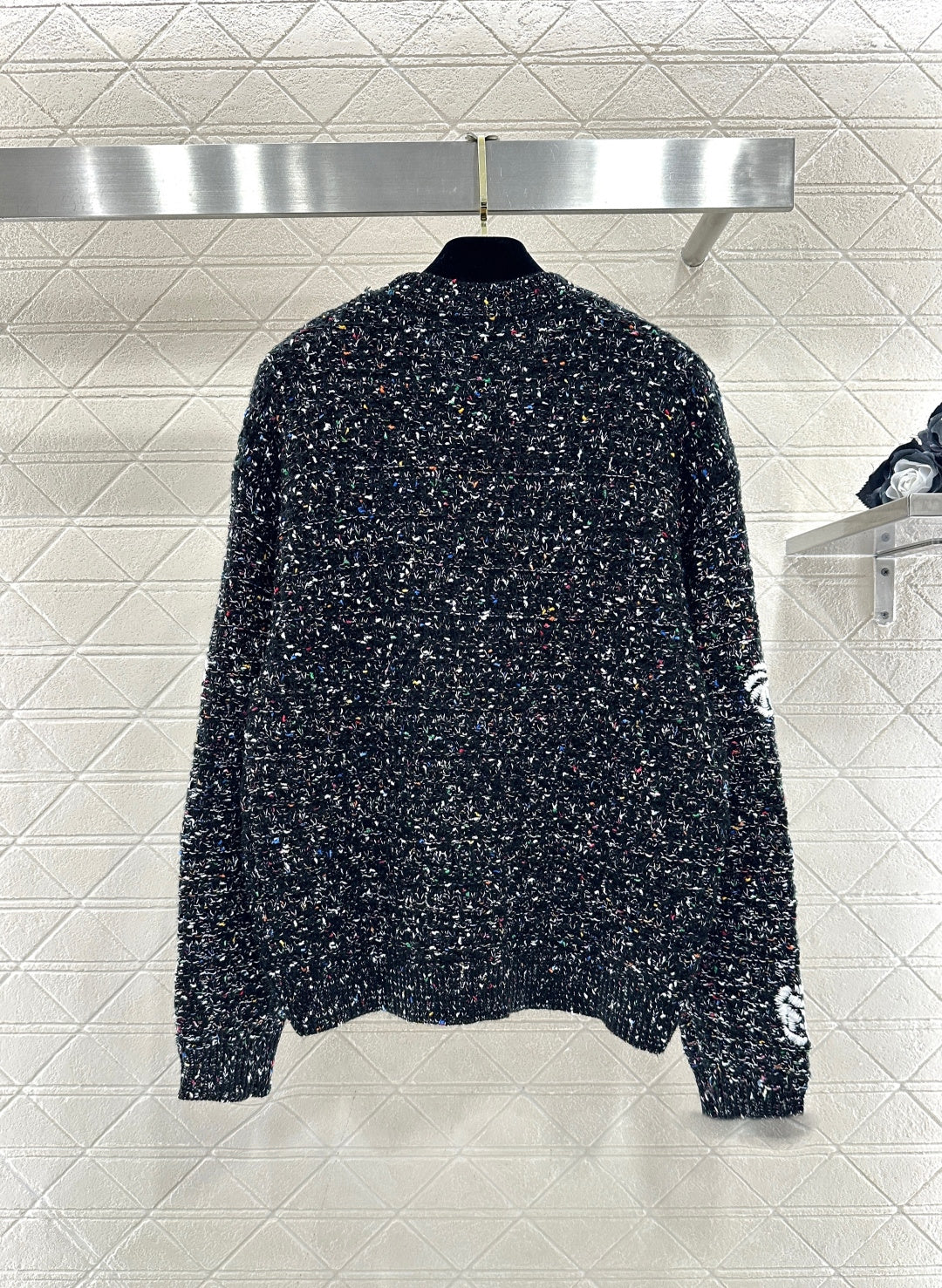 Embroidered Knit Sweater