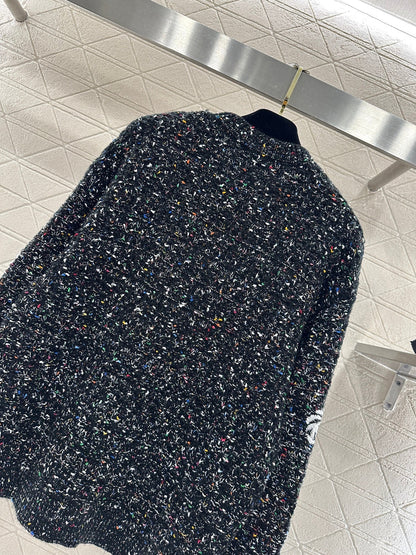 Embroidered Knit Sweater
