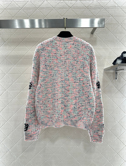 Embroidered Knit Sweater