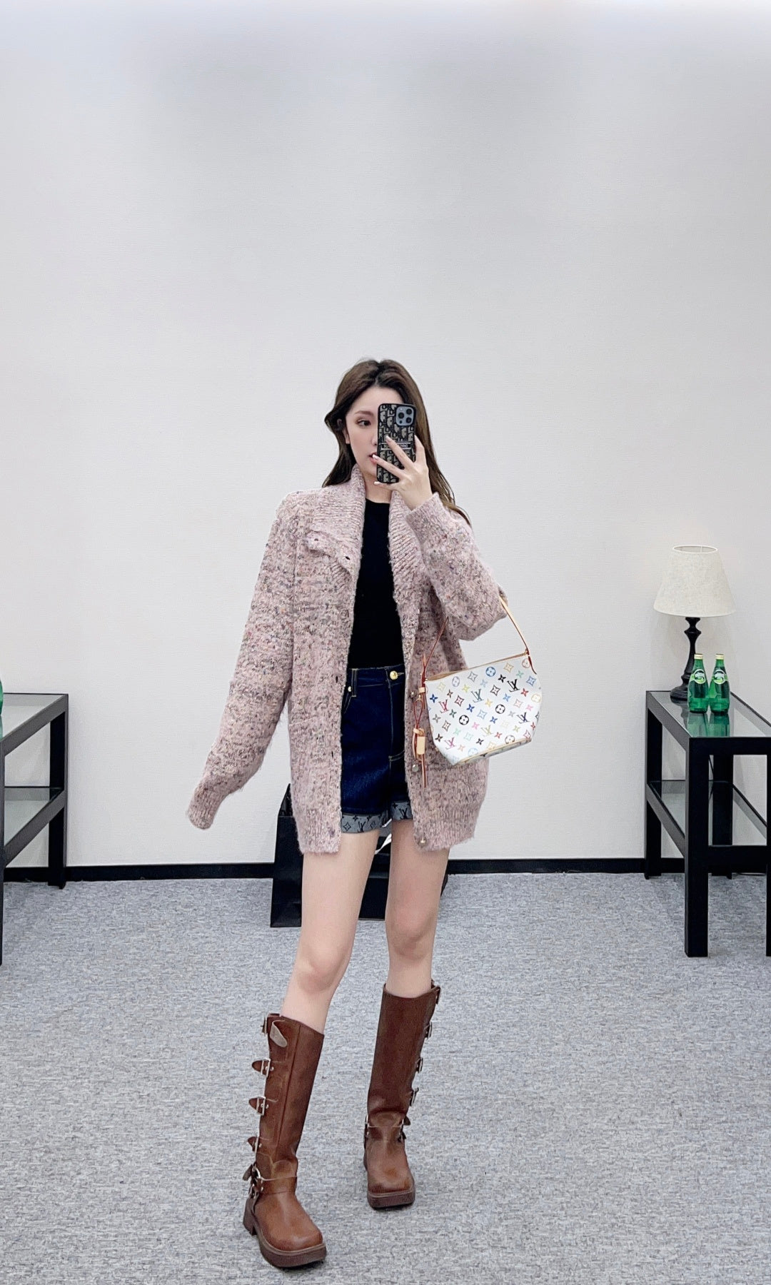 Knit Cardigan Jacket