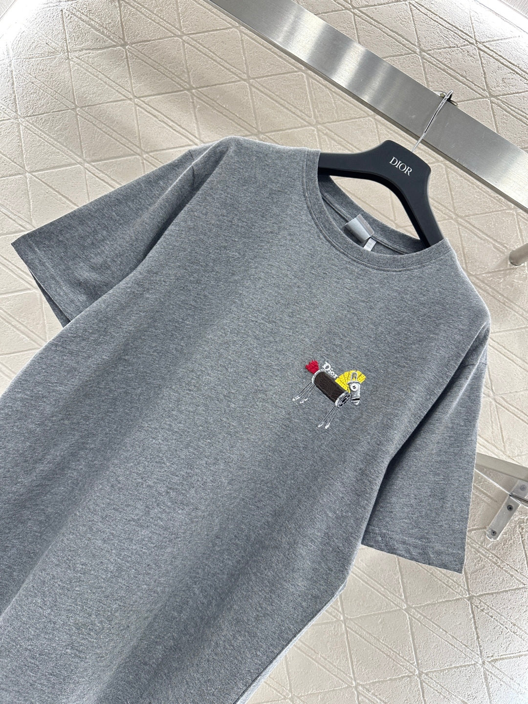 Embroidered Short-Sleeve T-Shirt