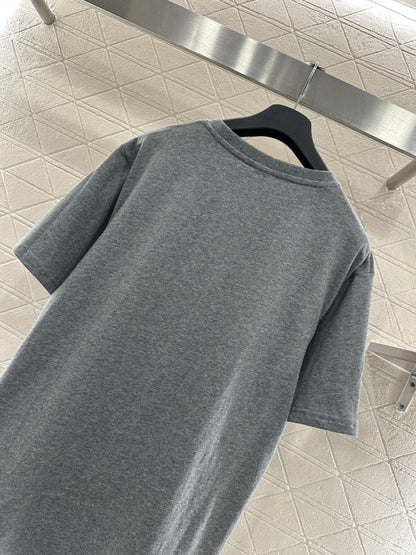 Embroidered Short-Sleeve T-Shirt
