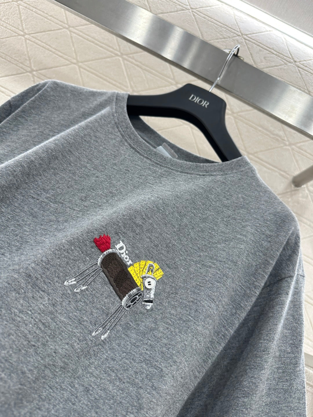 Embroidered Short-Sleeve T-Shirt