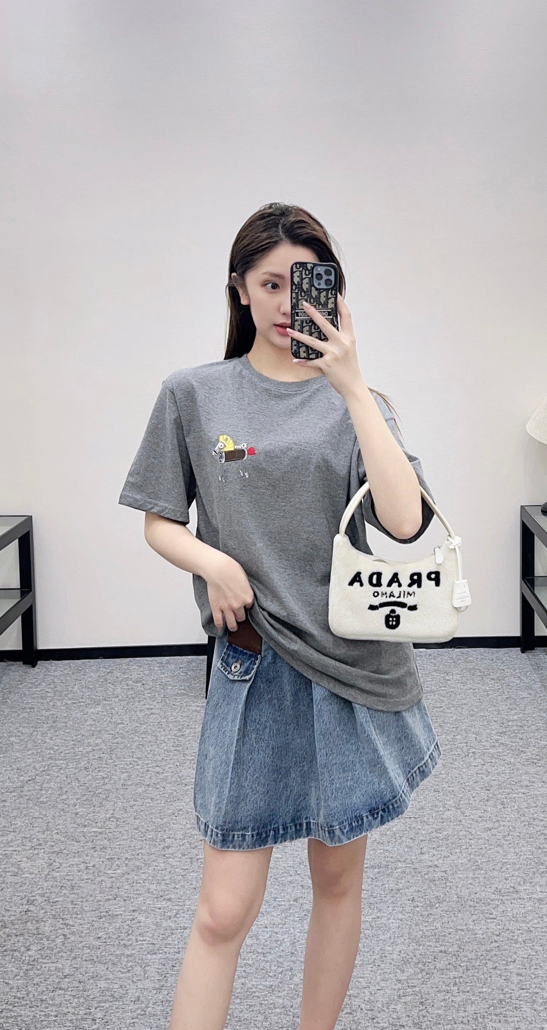 Embroidered Short-Sleeve T-Shirt