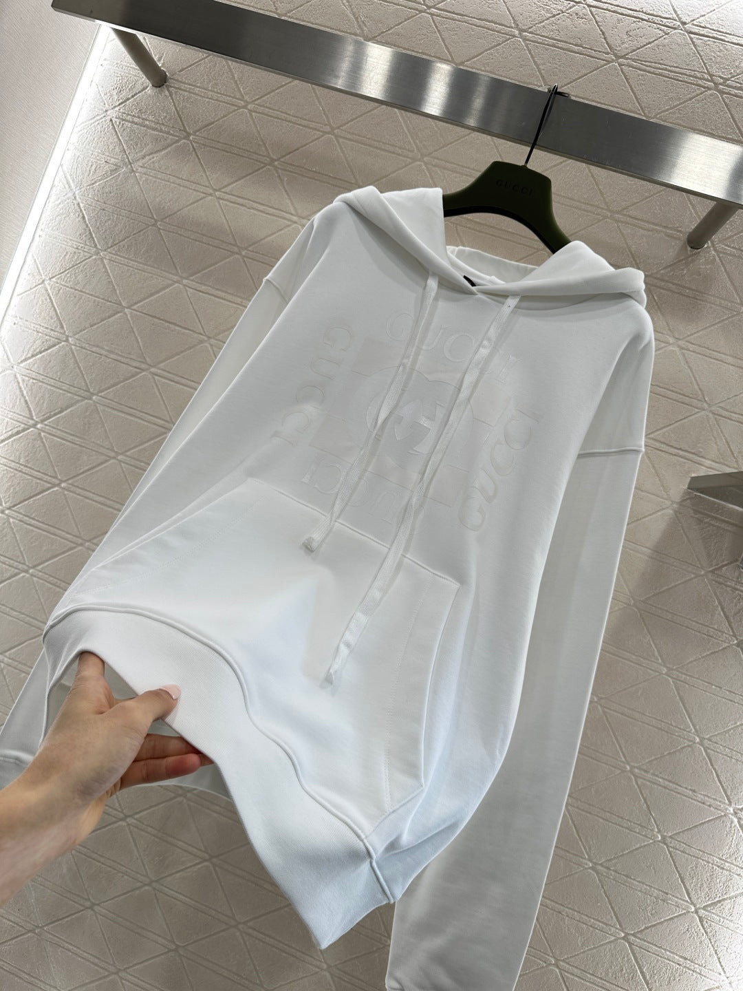 Printed Hooded Sweatshirt