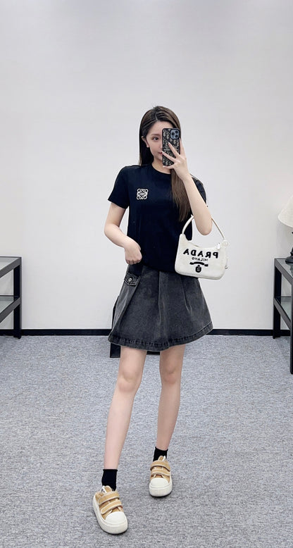Beaded Short-Sleeve T-Shirt
