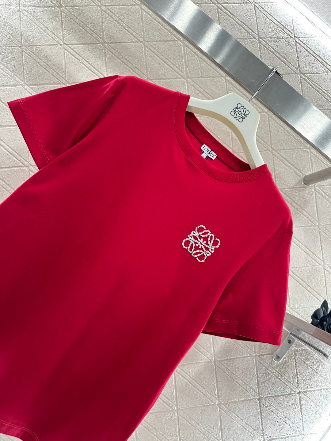 Beaded Short-Sleeve T-Shirt