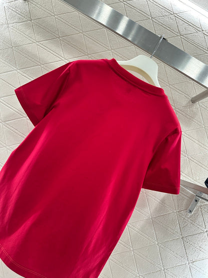 Beaded Short-Sleeve T-Shirt