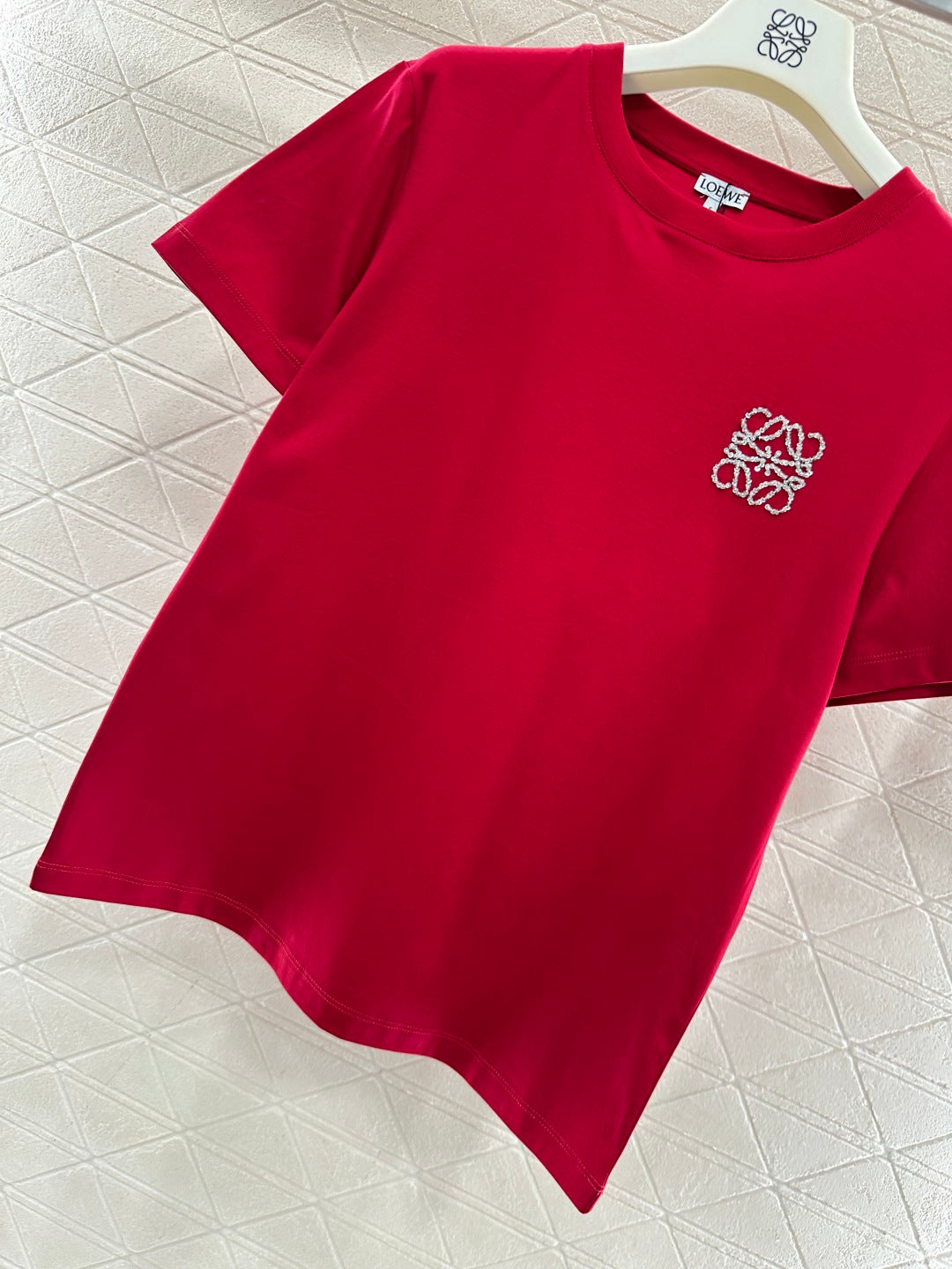 Beaded Short-Sleeve T-Shirt