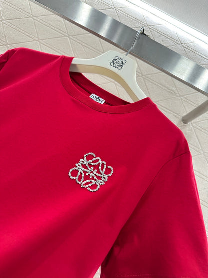 Beaded Short-Sleeve T-Shirt