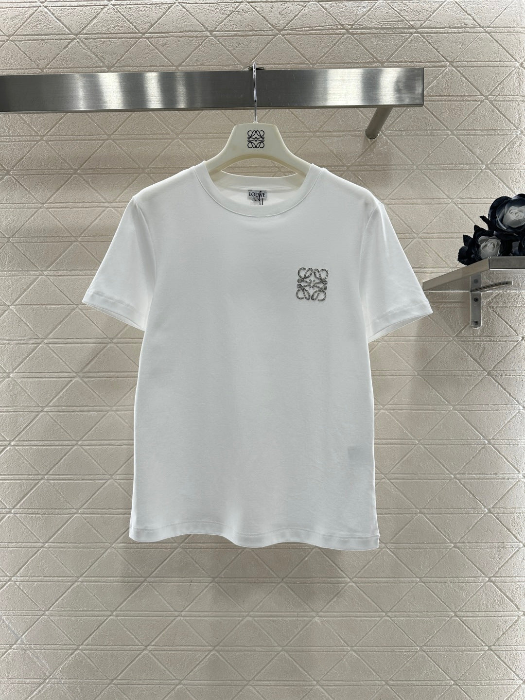Beaded Short-Sleeve T-Shirt