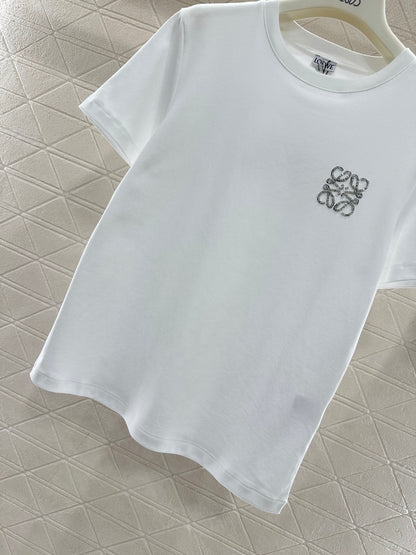 Beaded Short-Sleeve T-Shirt