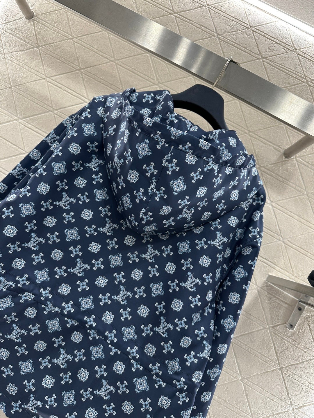 Hooded Drawstring Jacket