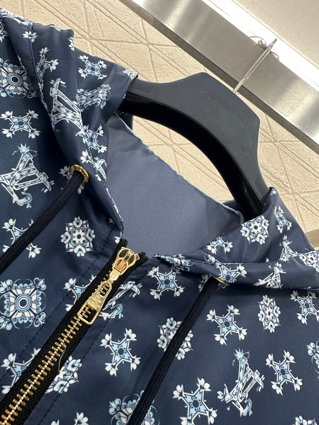 Hooded Drawstring Jacket