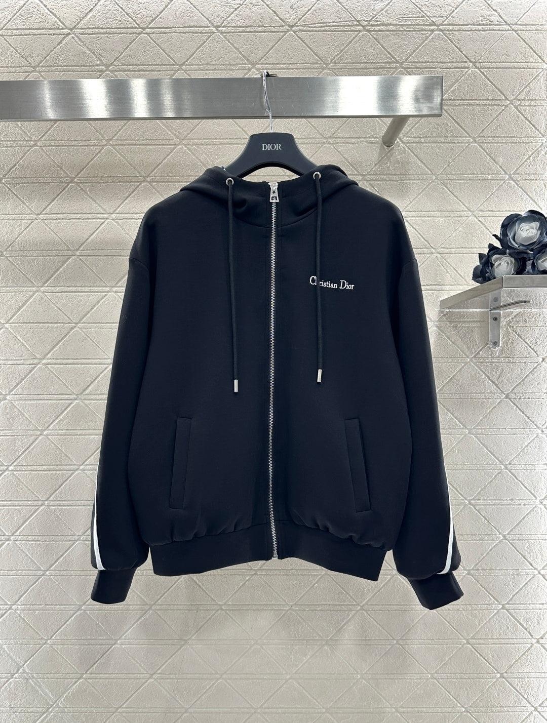 Hooded Sweatshirt Jacket