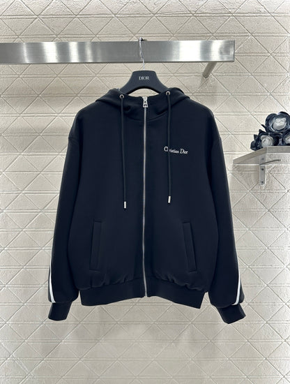Hooded Sweatshirt Jacket