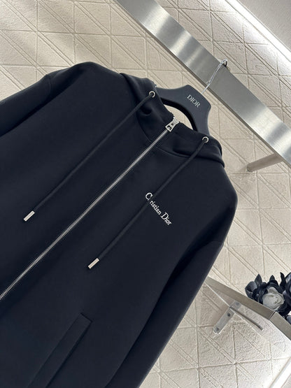 Hooded Sweatshirt Jacket