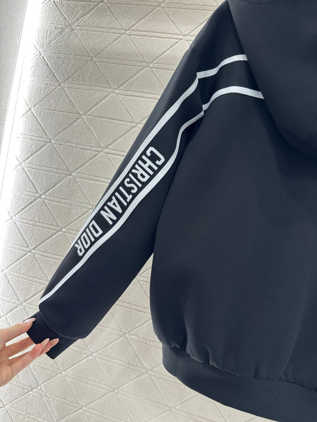 Hooded Sweatshirt Jacket