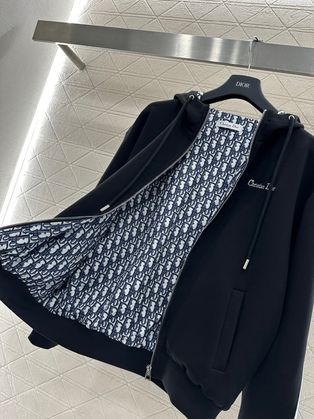 Hooded Sweatshirt Jacket