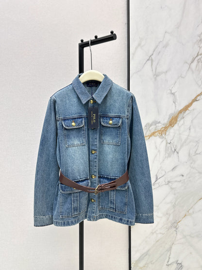 Distressed Denim Jacket