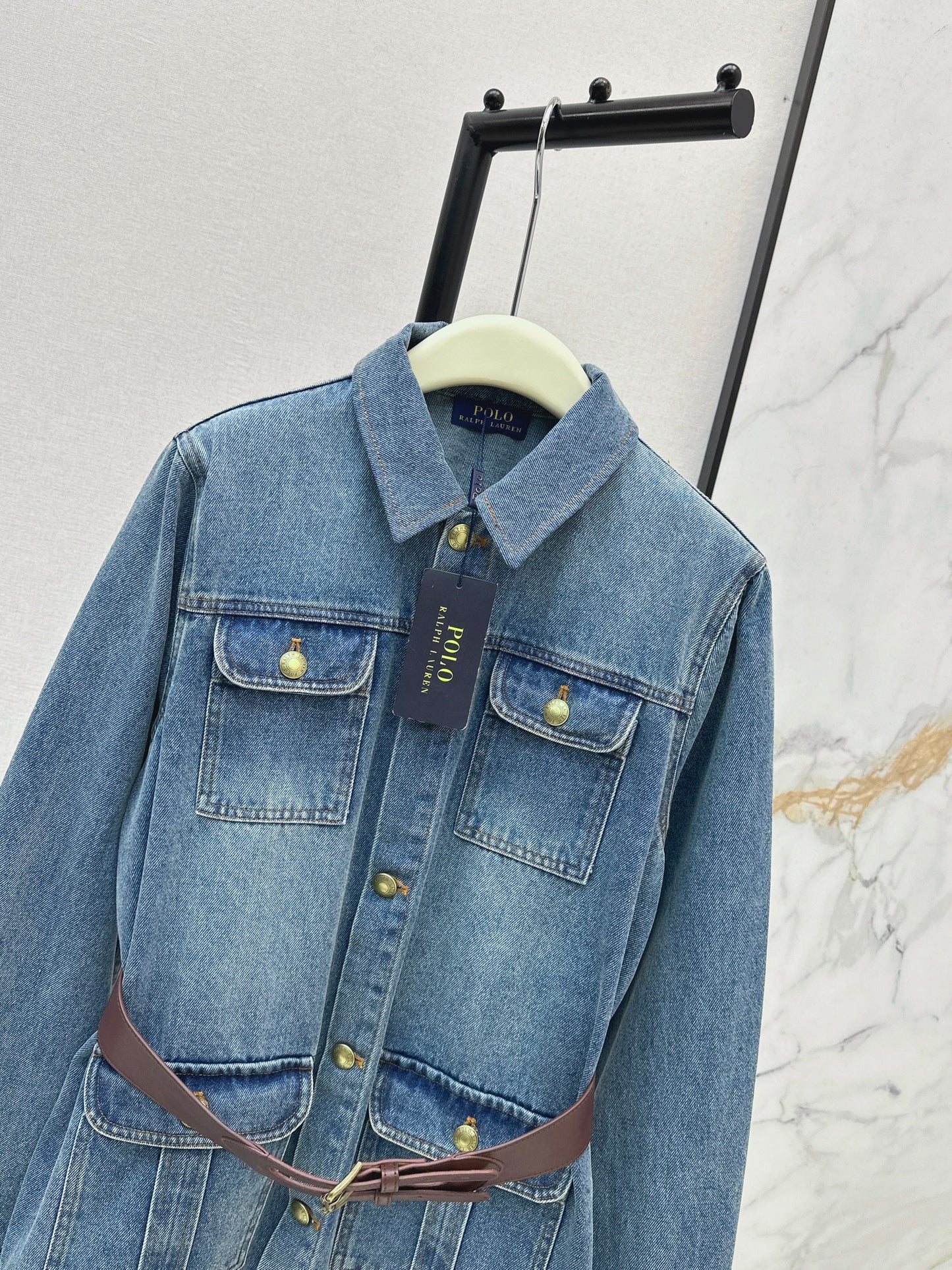 Distressed Denim Jacket