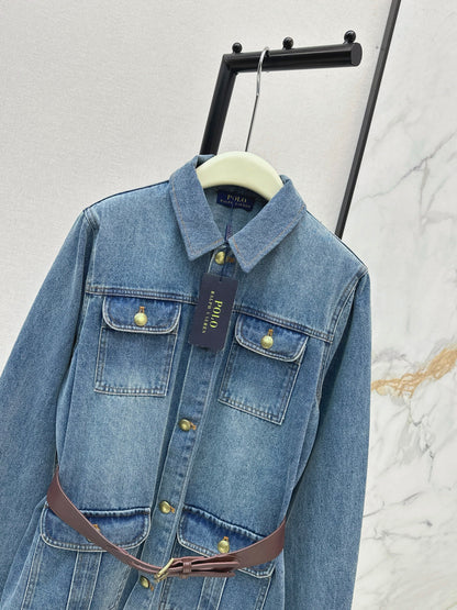 Distressed Denim Jacket