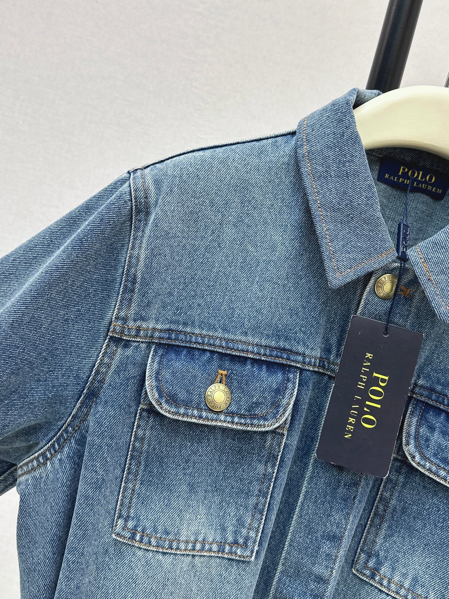 Distressed Denim Jacket