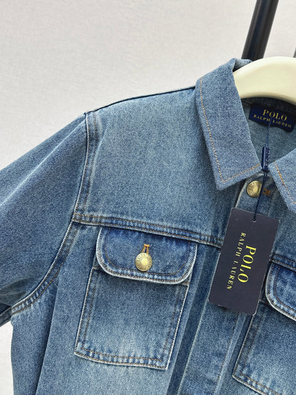 Distressed Denim Jacket